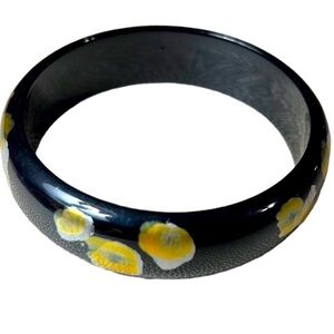 Resin chunky bangle
